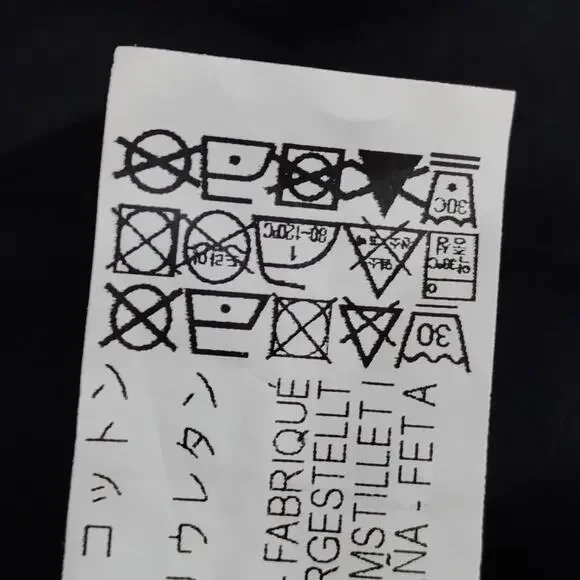 Zara Poplin Mock Wrap Blouse Size XL Black Long Puffy Sleeves Tie at the Waist - Picture 8 of 9